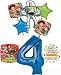 Toy Story 4th Birthday Party Supplies and Balloon Bouquet Decorations