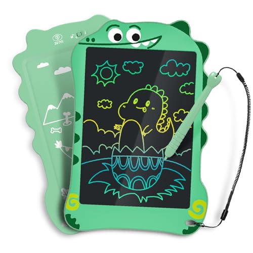 Kizmyee LCD Writing Tablet for Kids Toddler Toys for 3 4 5 6 Year Old Boys Girls 8.5inch Doodle Board Dinosaur Toys Drawing Pad for Kids 3+ Year Old Boy Girl