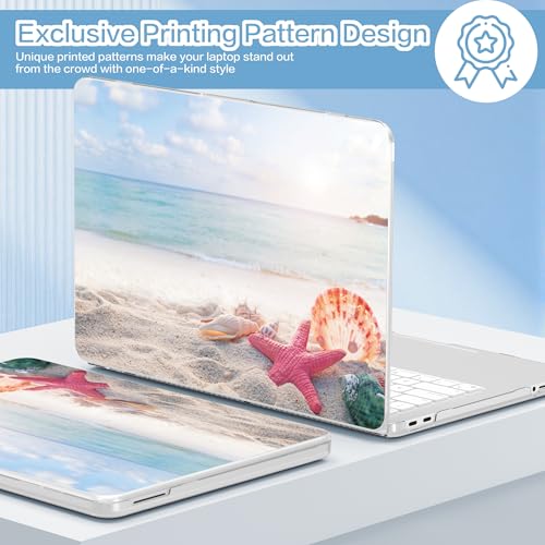 Carcasa MacBook Neo 13 2026 A3404 rígida transparente playa con adaptador USB C 4