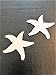 DCentral® Starfish Flexible Vinyl Screen Magnets: Double-Sided. White-Easier to See, Helps Stop Walking into Screens, Covers Small Tears. for Non-RETRACTABLES, Decorative, Size 5.7” x 5.5”