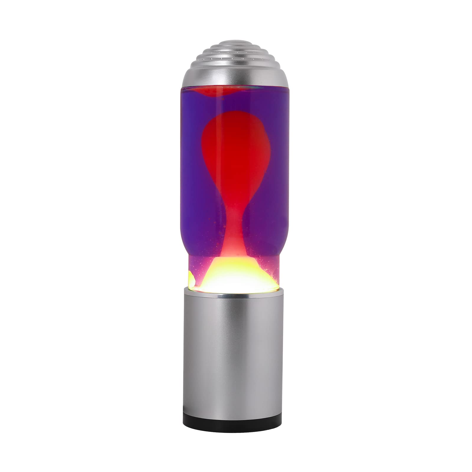 I-TOTAL - Lampe à Lave Magma & Glitter (liquide violet/cire jaune)
