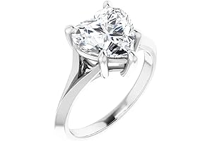4CT Moissanite Engagement Ring: A Symbol of Forever Love