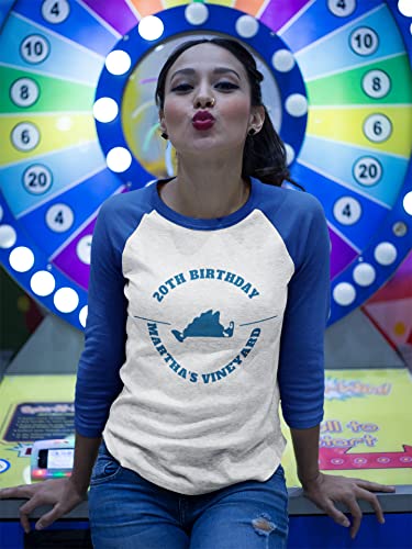 INK STITCH Custom Unisex Deisgn Your Own 3/4 Sleeve Baseball Tshirts Tees miniatura 4