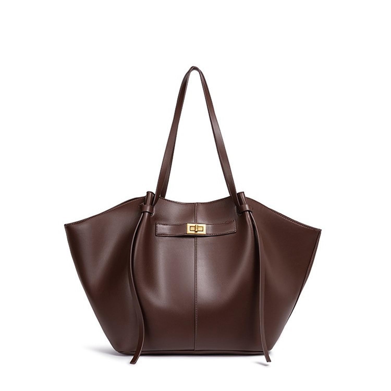 Générique Sac de cours femme élégant – Sac à main haute capacité et cuir végan lisse – Idéal pour le travail ou les cours universitaires