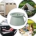Portable Chamber Pot - 1.5L PP Urinal Potty Bucket with Handle and Lid | Bedpan for Elderly Patients Family Kids Men Women Indoor Outdoor Travel Camping Bedroom Nursing Toilet Alternative
