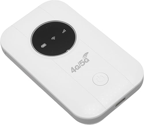 Miniatura 4 de Yosoo Health Gear Hotspot móvil WiFi 4G 5G, enrutador inalámbrico portátil con ranura para tarjeta SIM, velocidad de 300 Mbps, soporta 10