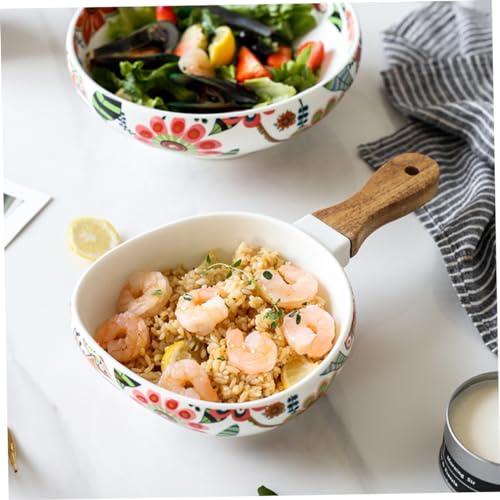 Alipis 2 Peças Placa Ocidental Pratos Para Bife Prato De Aperitivo Bandeja De Salada De Cerâmica Pra