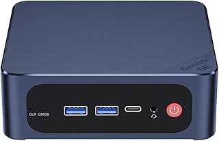 Beelink SEi12 Mini PC 12th gen Intel i5-12450H(Up to 4.4GHz), 16GB RAM 500GB NVMe M.2 SSD, Gigabit Ethernet, 4K@60Hz UHD, WiFi 6,BT5.2, W-11 Mini Computer