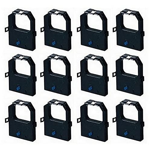Cintas de impresora compatibles SuppliesMAX IBM 12 pack negra miniatura 2
