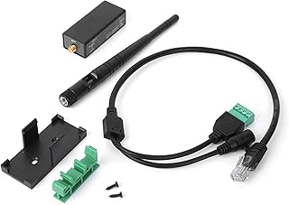 WiFi Serial Device Server, RS485 to WiFi Serial Server with External Antenna RJ45 Interface Ethernet, Network Transceivers