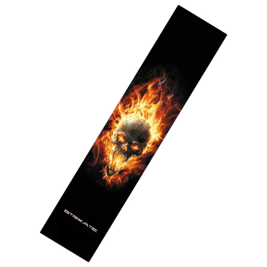 Sharplace Longboard Skateboard Feuille 122x26cm Papier Abrasif Long Board Grip