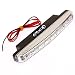 White LED with 8 LED Daytime Running Lights Set