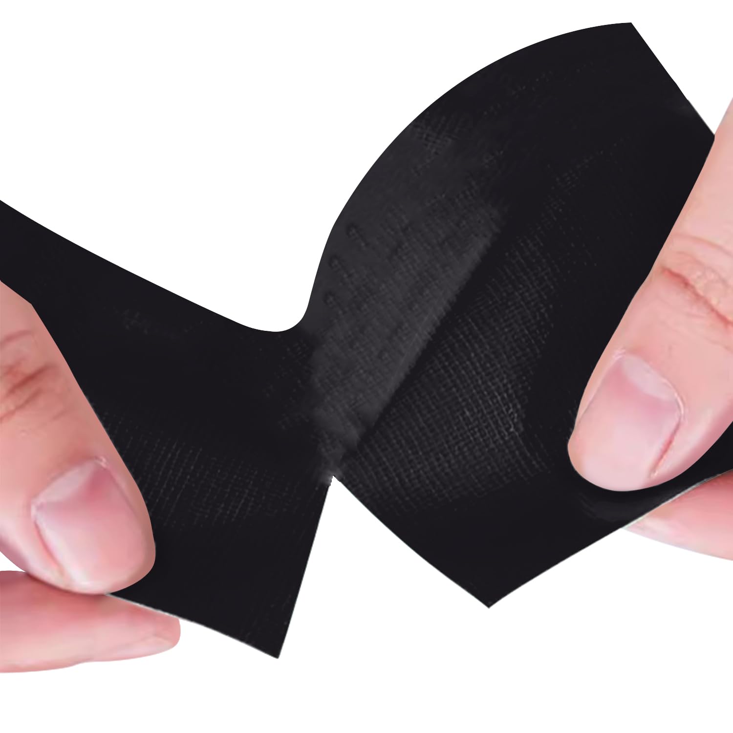 Duccinp Duct Tape 10 cm x 50 m Heavy Duty, No Residue, Tear by Hand & Waterproof Black Duct Tape,Great for Packaging Home Use - Image 4