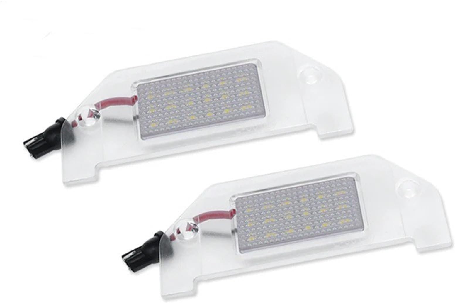 Rear Licence 2PCs White Full SMD LED License Plate Light Set LH RH Car Tail Lighting, For Chrysler 300 300C, For Chrysler Sebring 2005-2014 Plate Lamp