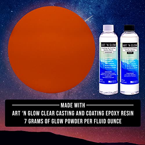 Neutral Red Glow In The Dark Pigment Powder - 60G (2 Ounces) - 10+ Colors Available #TOP4