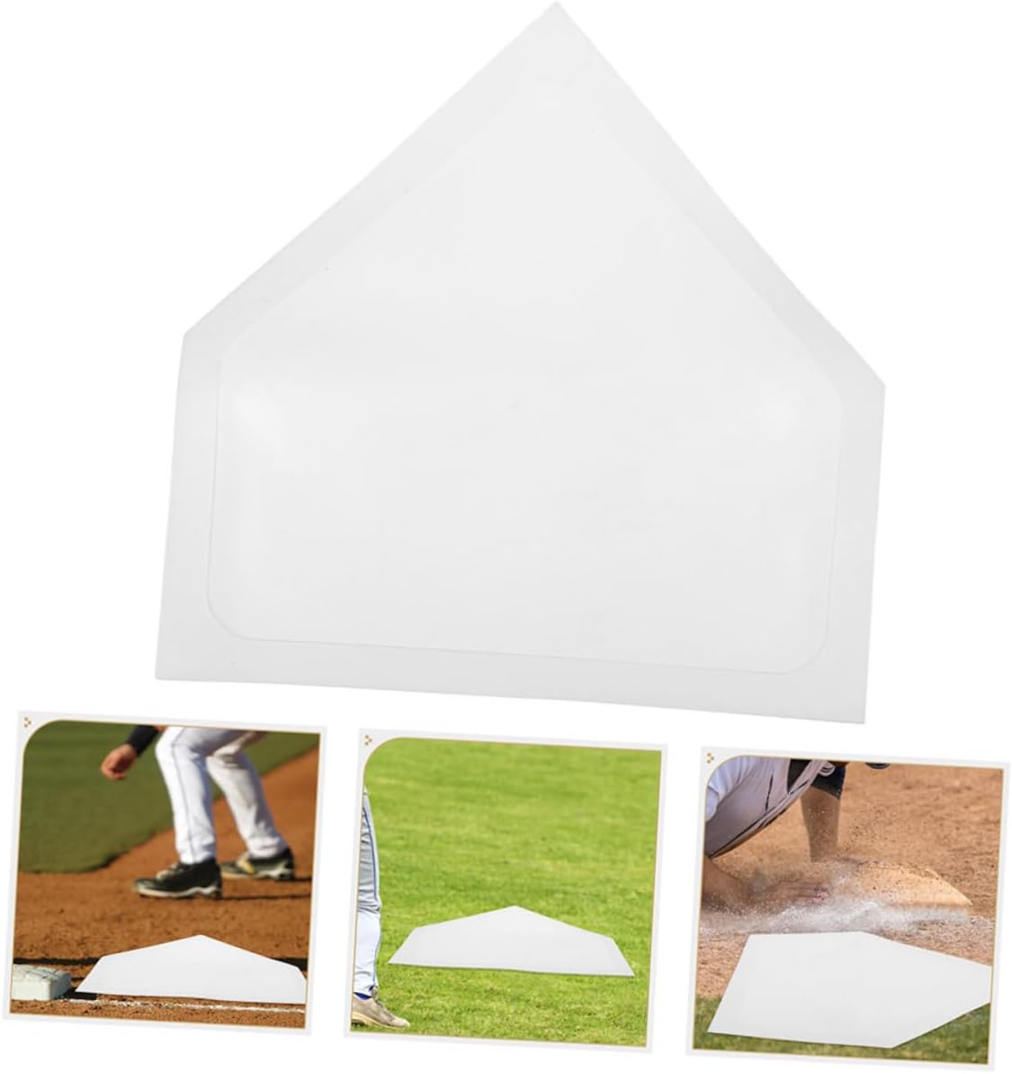 3pcs Baseball Pitcher Training Mat Tpe Baseball Equipment for Precise Practice Sessions Lightweight and Easy to Clean