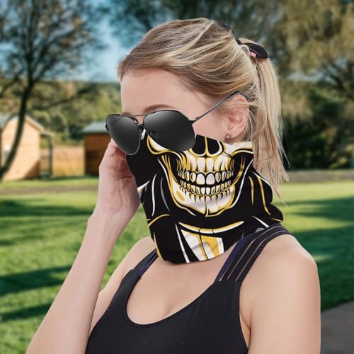 Scary Smile Cooling Neck Gaiter Face Mask Lightweight Sun Protection Bandana Multifunctional Outdoor Headwear Cycling Hiking3