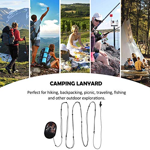 BESPORTBLE 1Pc Corda de Acampamento Ao Ar Livre À Prova de Vento Corda Varal de Secagem para Viagens