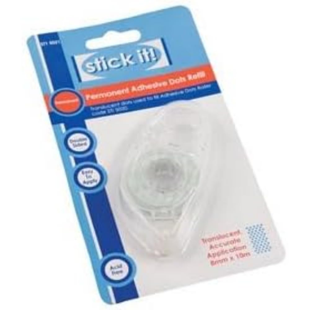 Stick it! Permanent Adhesive Dots Refill - 8mm x 10m
