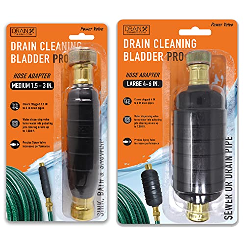 DrainX Hydro Pressure Drain Cleaning Bladder Pro Fits