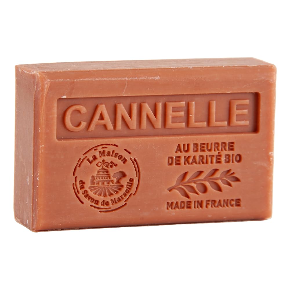 La Maison du Savon de Marseille Soap Cinnamon, with Shea Butter 125 g -