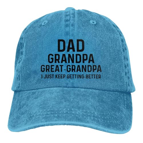 Image of Philysonic Great Grandpa Hat-Grandpa Baseball Cap Great Grandpa Gifts