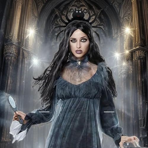 kiimiipa Halloween Spinnen Haarreif,Haarschmuck Mit Spinnen,Halloween Party Zubehör Kostüm für Halloween,Halloween Party Maskerade Cosplay Kopfschmuck Dekoration für Kinder,Damen & Heren (Spinnen)