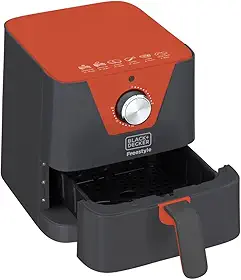 BLACK+DECKER Air Fryer, Fritadeira Elétrica Freestyle, sem Óleo, com Capacidade de 1,5L Modelo AFM2, 220V
