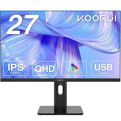 未開封品KOORUI 27インチ ディスプレイ PCモニター フルHD 75Hz 51pFu-s287L.jpg