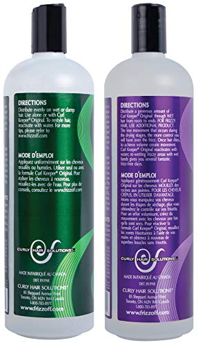 Curly Hair Solutions - For Frizz Free Hair (Gel And Liquid Styler 33.8 Oz) #TOP2