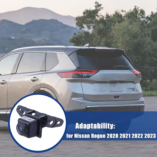 Image of No. 284F16RA0B Rear View Backup Reverse Parking Camera /Rear View Camera | Compatible with Nissan 2020-2023 Qashqai Rogue 2022 X-Trail Rear Camera Replace Part Number:284F1-6RA0B Backup Camera