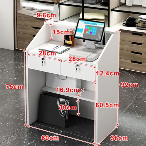 Comptoir de réception moderne petite taille pour optimiser les petits halls - 3
