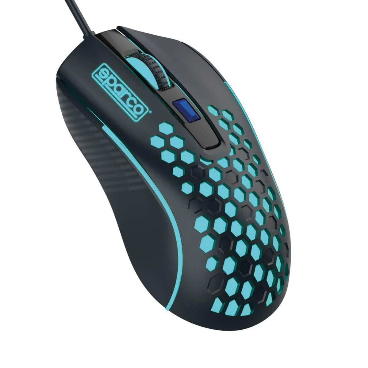 Celly HIVE Wired Gaming Mouse with Rainbow LED Lights