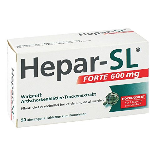 Preisvergleich Produktbild Hepar-SL forte 600mg 50 stk