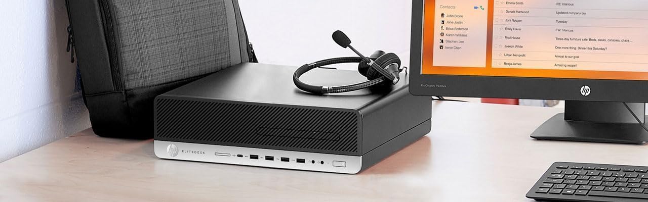 Amazon.com: HP EliteDesk 800 G5 SFF Business PC Desktop