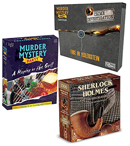 Amazon Crazy 🔥 Deals King Cyrus Murder Mystery Game Kit Variety Pack 2 Featuring Unsolved Case Files Murder Mystery Game, Murder Mystery Dinner Party Game & Mystery Puzzle 70% Off Discount King Cyrus Murder Mystery Game Kit Variety Pack 2 Featuring Unsolved Case Files Murder Mystery Game, Murder Mystery Dinner Party Game & Mystery Puzzle
