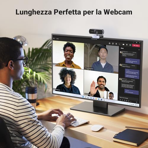 Cavo Prolunga USB 3.0 Placcato Oro Cable Maschio A Femmina A 5Gbps per Stampante, Mouse, Tastiera, Hub, Pendrive, Controller, Occhiali VR, Unità Esterna (1M) - Hub USB - Immagine 4