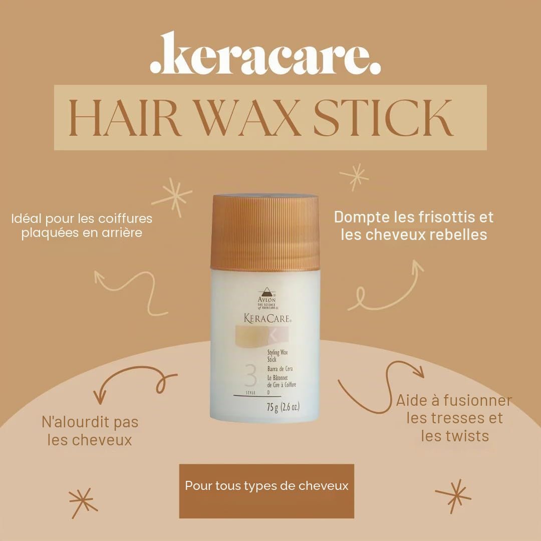 KeraCare Cire coiffante en stick 75 g
