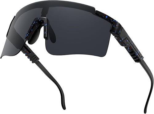 Miniatura 6 de MALIDAK Sports Sunglasses for Mens Women Youth Baseball Sunglasses UV400 Protection Men Cycling Glasses