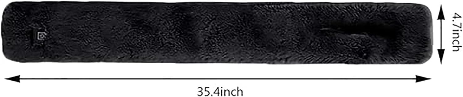 Voltex - Sciarpa riscaldata da donna, Voltex, sciarpa riscaldata elettrica Brylony, scaldacollo, sciarpa elettrica riscaldata da donna, ricaricabile tramite USB, colore: bianco