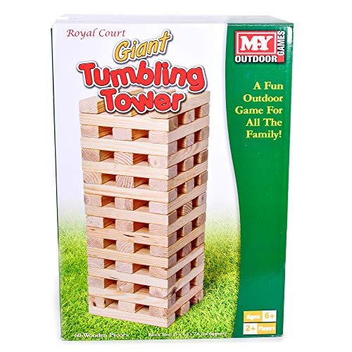 KT M.Y Giochi all'aperto - Giant Tumbling Torre - Famiglia Giardino Giochi