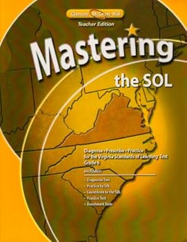 Paperback Mastering the SOL Virginia (Grade 6) Teacher's Edition Book