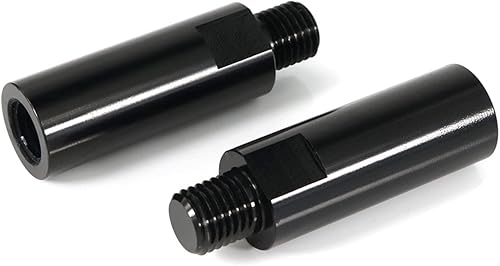 Miniatura 3 de jfqm - Espejo retrovisor para motocicleta M10 x 1.25 pulgadas, para Kawasaki Versys X300 X250, compatible con Triumph Scrambler GW250, kit de