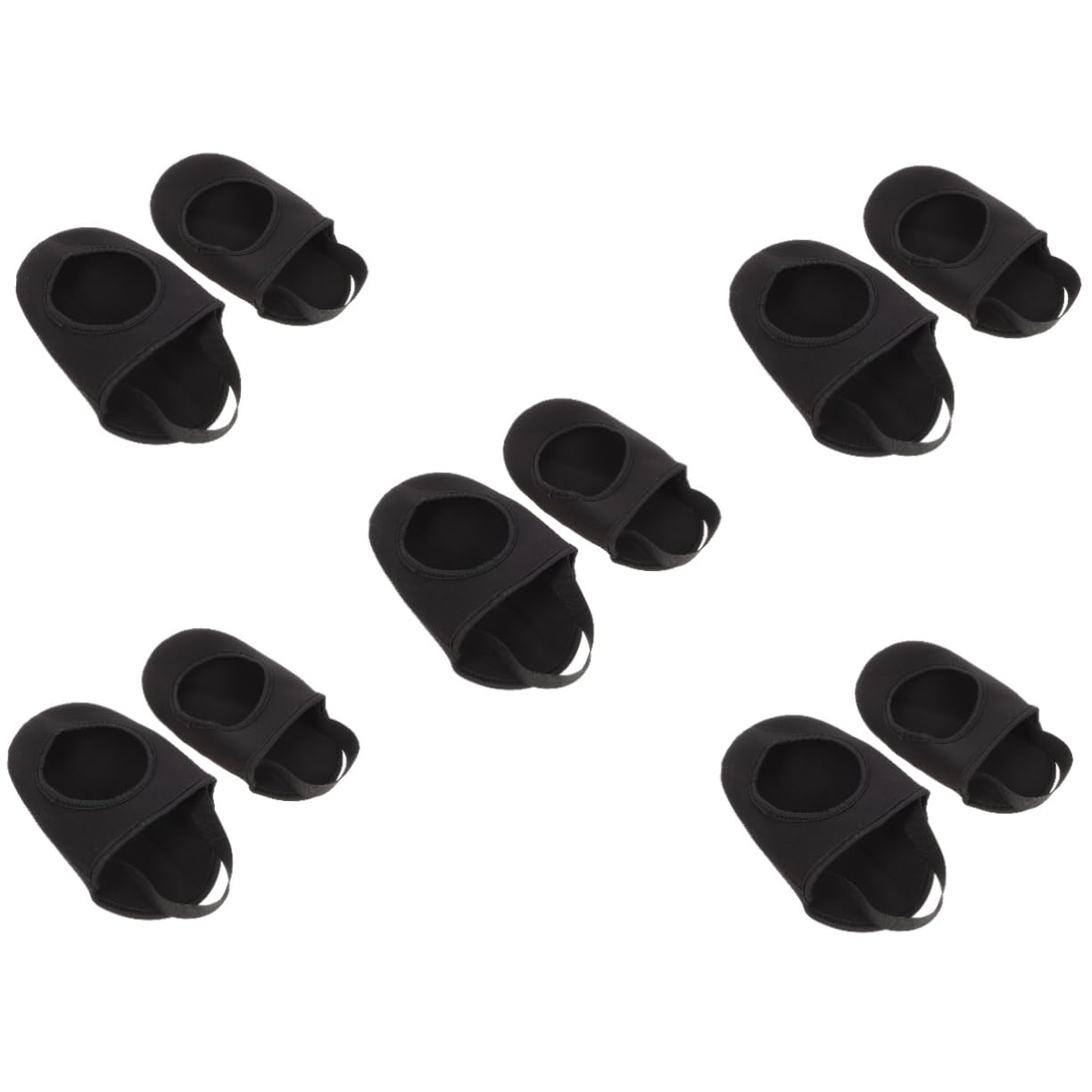 TOYANDONA Couvre-Chaussures Vélo Bowling Couvre-Chaussures Réfléchissants pour Protecteur Étanche Couvre-Chaussures D'intérieur Réutilisables Poignée Plus Chaud Black Néoprène
