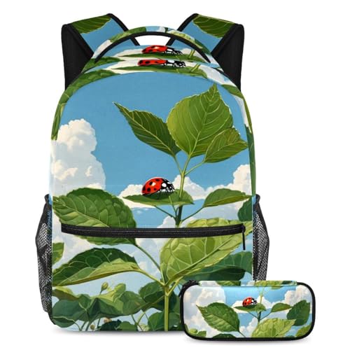 Sacs à dos de jour coccinelle pour accompagner les élèves de l'école aux loisirs