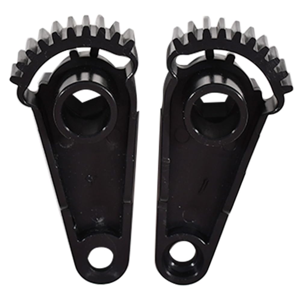 Juego de 2 unidades negro palanca de ventilación calefacción CA regulador de palanca de ventilación compatible con Citroen C4 Berlingo Peugeot