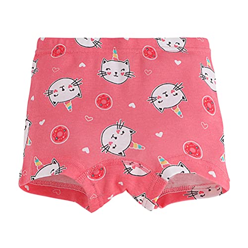 Image of Kids Series Baby Underwear Little Girls' Cotton Boyshort Panties (Pack of 6)