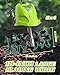 BUCOTOD 18-Inch 13.5 Amp Tiller/Cultivator with 6 Steel Tines, 3-Adjustable Wheels, Foldable Handle, 8'' Tilling Depth Electric Corded Tillers, Electric Garden Rototiller for Garden Lawn Soil Digging