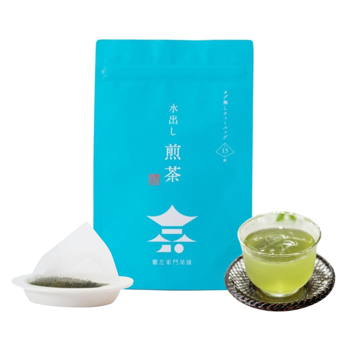 Amazon | 水出し煎茶 タグなしティーバッグ 緑茶 日本茶 お茶