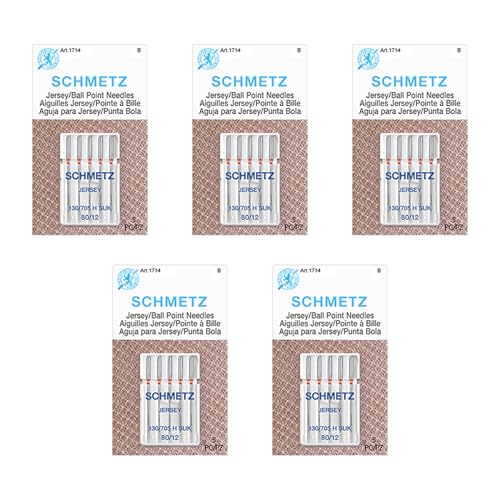 Schmetz 1714C Ball Point Jersey Machine Needles,...